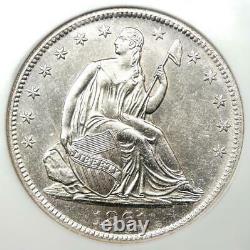 1861-O Seated Liberty Half Dollar 50C Coin NGC UNC B (MS) SS Shipwreck