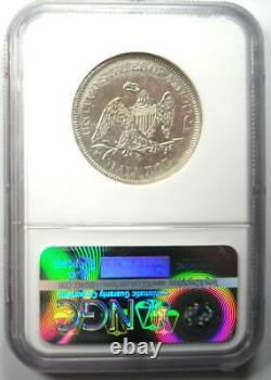 1861-O Seated Liberty Half Dollar 50C from SS Republic Shipwreck NGC UNC (MS)