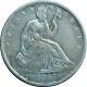 1861-o Seated Liberty Half Dollar Fine Condition, Scarce Date