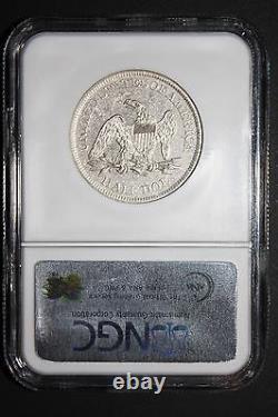 1861 O Seated Liberty Half Dollar From the SS Republic Shipwreck NGC Certified