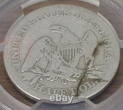 1861-O Seated Liberty Half Dollar- PCGS Genuine