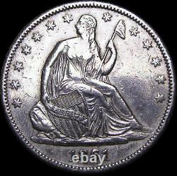 1861-O Seated Liberty Half Dollar Type Coin US Coin - Nice Details - #D121