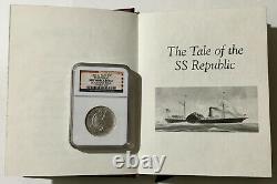 1861-O W-03 SS Republic Shipwreck Silver Seated Liberty Half Dollar -239