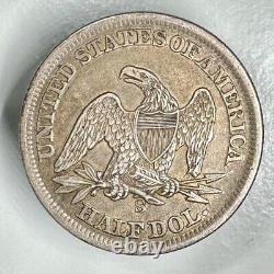 1861-S Seated Liberty Half Dollar Key Date CHOICE XF+ PHENOMENAL EXAMPLE COIN