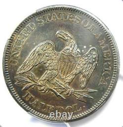 1861 Seated Liberty Half Dollar 50C Certified PCGS AU Details Civil War Date