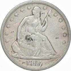 1864-S Seated Liberty Half Dollar 4256