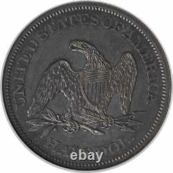 1865 Liberty Seated Silver Half Dollar PR63 NGC