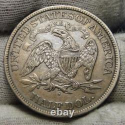 1867S Seated Liberty Half Dollar
