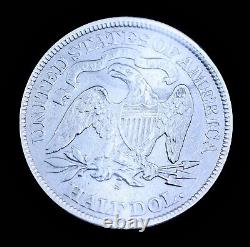 1868-s Seated Liberty Half Dollar! In Amazing Condition