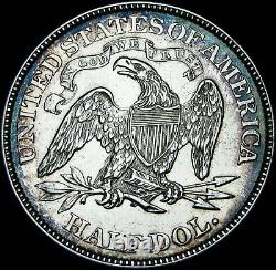 1869 Seated Liberty Half Dollar - STUNNING - #F464