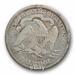 1870 CC 50C Seated Liberty Half Dollar Good to Very Good Key Date Carson City