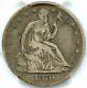 1870-cc Liberty Seated Silver Half Dollar, Pcgs F-12, Cc Key Date, Pop=16 Coins