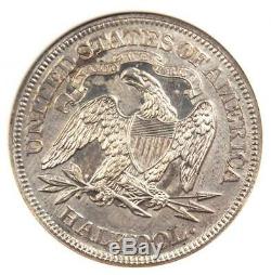 1870 PROOF Seated Liberty Half Dollar 50C ANACS PR60 Detail (PF60) Rare Coin