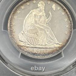 1870 Proof Seated Half Dollar PCGS PR64 Only 1000 Minted Looks CAM