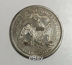 1870 Seated Liberty Half Dollar Proof Unc GEM