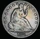 1871 S Seated Liberty Half Dollar 50c Ungraded Choice 90% Silver Us Coin Cc20788