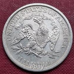 1871 S Seated Liberty Half Dollar 50c High Grade UNC Details #60961