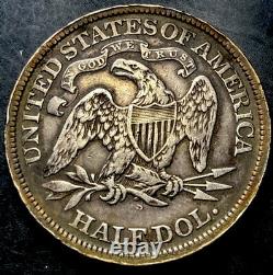 1871 S Seated Liberty Silver Half Dollar 50c High Grade Details Type Coin