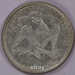 1873 1873-P Seated Liberty Half Dollar
