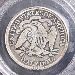 1873-CC Liberty Seated Half Dollar Arrows PCGS G06 (#47711)