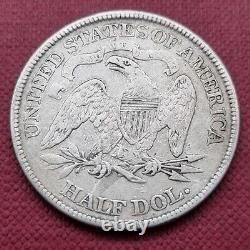 1873 Seated Liberty Half Dollar 50c Better Grade VF XF #46817