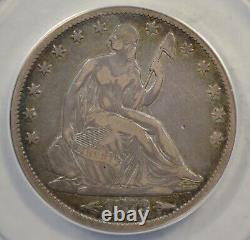 1873 Seated half dollar, with Arrows, ANACS F15. Type Coin Company