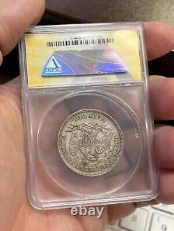 1874 50c Seated Liberty Half Dollar Coin ANACS EF40
