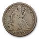 1874 Cc Seated Liberty Half Dollar Very Good Vg Carson City Mint