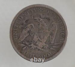 1874-S Seated Liberty Half Dollar With Arrows Good+