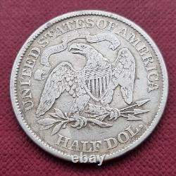 1874 Seated Liberty Half Dollar 50c Better Grade XF + #51127