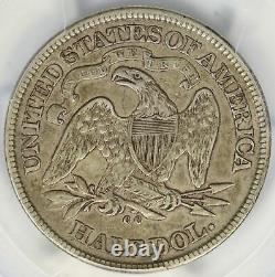 1875-CC Seated Liberty Half Dollar 50c PCGS XF40