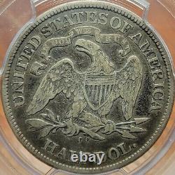 1875-CC Seated Liberty Half Dollar PCGS VF30