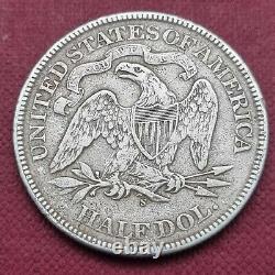 1875 S Seated Liberty Half Dollar 50c Better Grade XF Details #42332