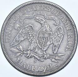1875-S Seated Liberty Half Dollar 9479