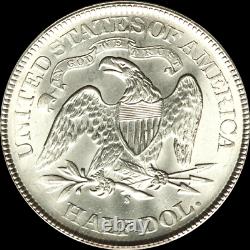 1875 S Seated Liberty Half Dollar Ms Gem