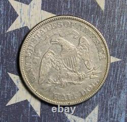 1875 Seated Liberty Silver Half Dollar Collector Coin Free Shipping