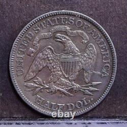 1876-CC Liberty Seated Half Dollar AU/Ch AU Details (#37993)
