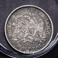 1876-CC Liberty Seated Half Dollar Ch XF (#32201)