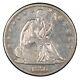 1876-cc Liberty Seated Silver Half Dollar (carson City) 50c Vf / Xf