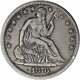 1876-cc Liberty Seated Silver Half Dollar Ef Uncertified