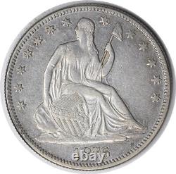 1876 Liberty Seated Half Dollar EF Uncertified #820