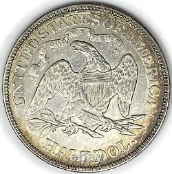 1877 50c Seated Liberty Half Dollar AU Details About Uncirculated US Type Coin
