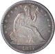 1877 Liberty Seated Silver Half Dollar Ef Uncertified #317