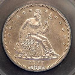 1877 S Seated LIBERTY SILVER Half Dollar BU Brilliant Silver. Extraordinary