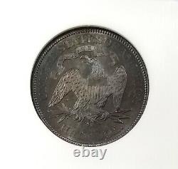 1877 S Seated Liberty Half Dollar certified MS 64 by NGC! Superb dark toning