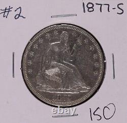 1877-S Seated Liberty Silver Half Dollar #2