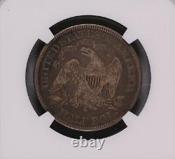 1877-S Seated Liberty Silver Half Dollar NGC VF-25 #1-001