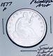 1877-p Philadelphia Mint Key Date! U. S. Seated Liberty Half Dollar