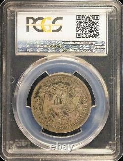 1878 CC 50c Seated Liberty Half Dollar Coin PCGS VG 8