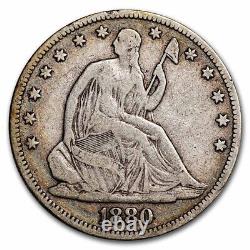 1880 Liberty Seated Half Dollar Fine SKU#263269